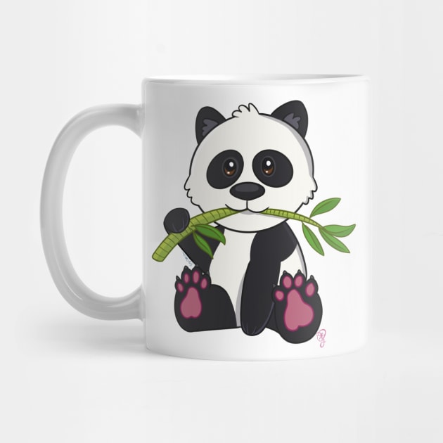 Cute panda by Griffywings